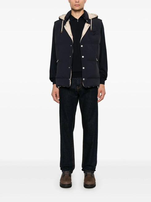 fine-knit polo shirt